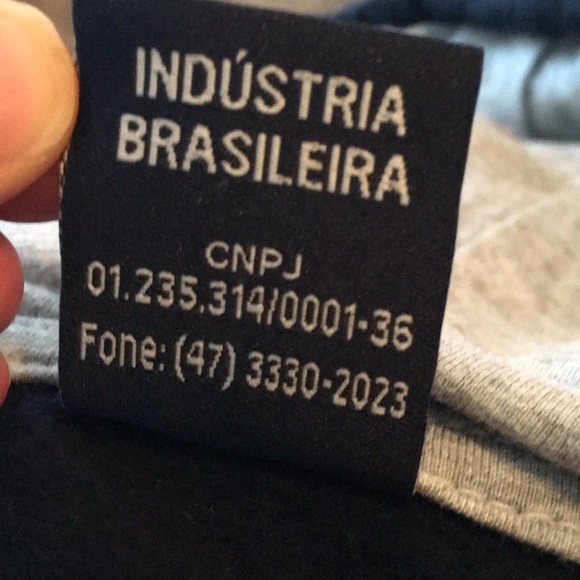 Youth Navy Blue Brasil Zipper light Hooded Jacket - Picture 11 of 11